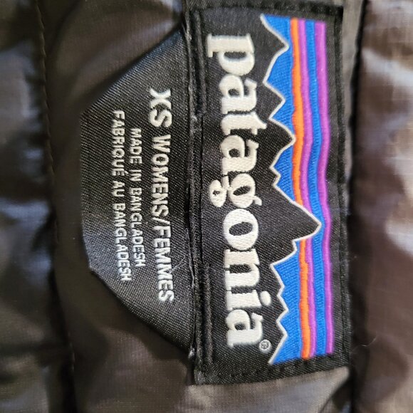 Patagonia Down Sweater Jacket Women`s color gray Size XS - Picture 9 of 9